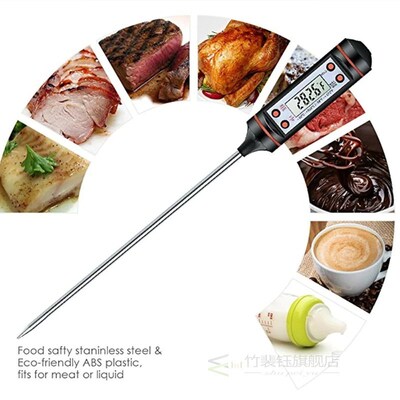 Digital BBQ Thermometer Kitchen Cooking Food Meat Probe -50