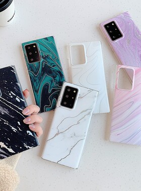Electroplated Marble Phone Case For Samsung A72 A52 A32 A21S