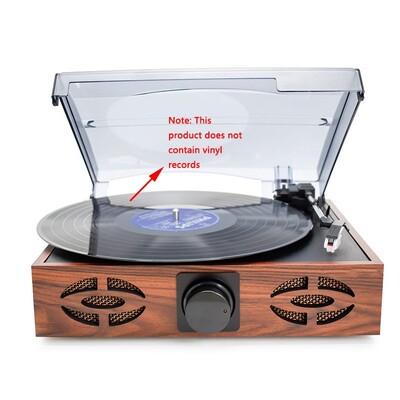 Vinyl record player turntable player modern antique gramopho