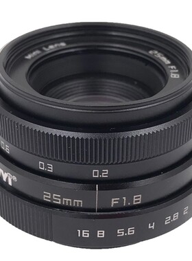 lente para celular 25mm F1.8 Mini  C Mount Wide Angle L