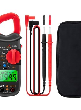 LCD Digital Multimeter Clamp Meter 1999 Counts 500A Current