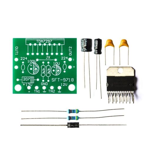 10set TDA7297 amplifier board spare parts dc 12v grade 2.0 d