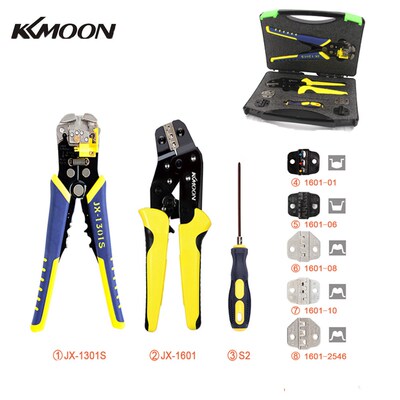 KKmoon Professional Wire Crimpers Multifunctional Ratcheting