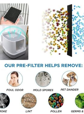 5 Pcs Disposable Deodorization Compost Activated Carbon Filt