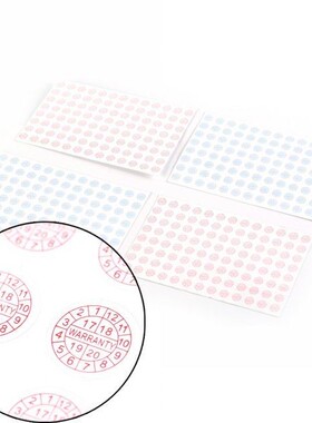 208pcs Warranty Sticker Security Seal Sticker 2017- 2020 Yea