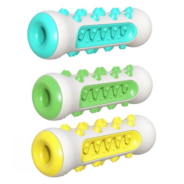 Toothbrush Chew Cleaning Teeth Dolls Dogs Food Feeding Conta