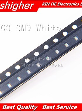 100pcs White 0603 D LED White colour diodes light