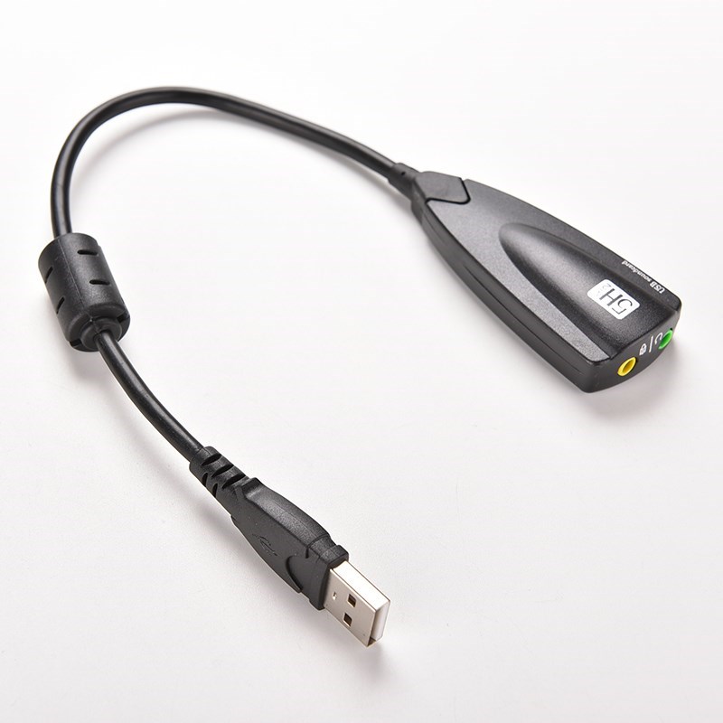 5H V2 7.1 USB Sound Card 5hv2 Audio Adapter USB To 3D CH Vir