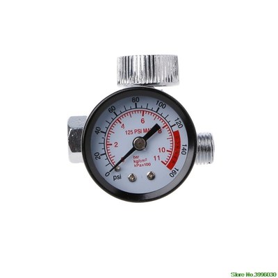 Pneumatic Air Control Compressor Pressure Gauge Regulating R