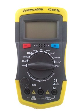 Digtital Capacitance Meter XC6013L Capacitor Tester mF uF Ci