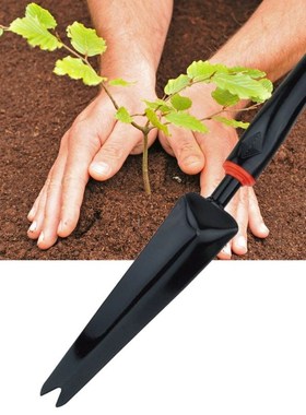 Portable Double Pointed Garden Weeder Shovel Spade Multipurp