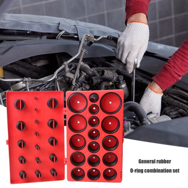 419pcs Rubber O Rings Kit Seal Gasket Universal Washer Assor