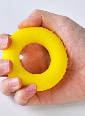 Hand Gripper Silicone Round Fitness Hand Trainer Non-slip Po
