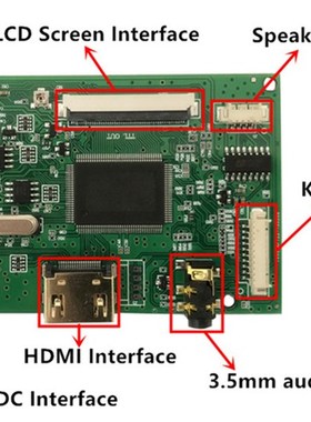 7 inch 1024*600 EJ070NA-01J HDMI Screen LCD Display Driver B