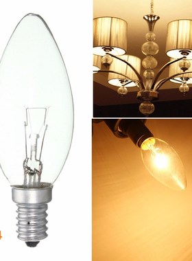 New Incandescent Lamp Filament Bulb E14 25W/40W/60W Refriger