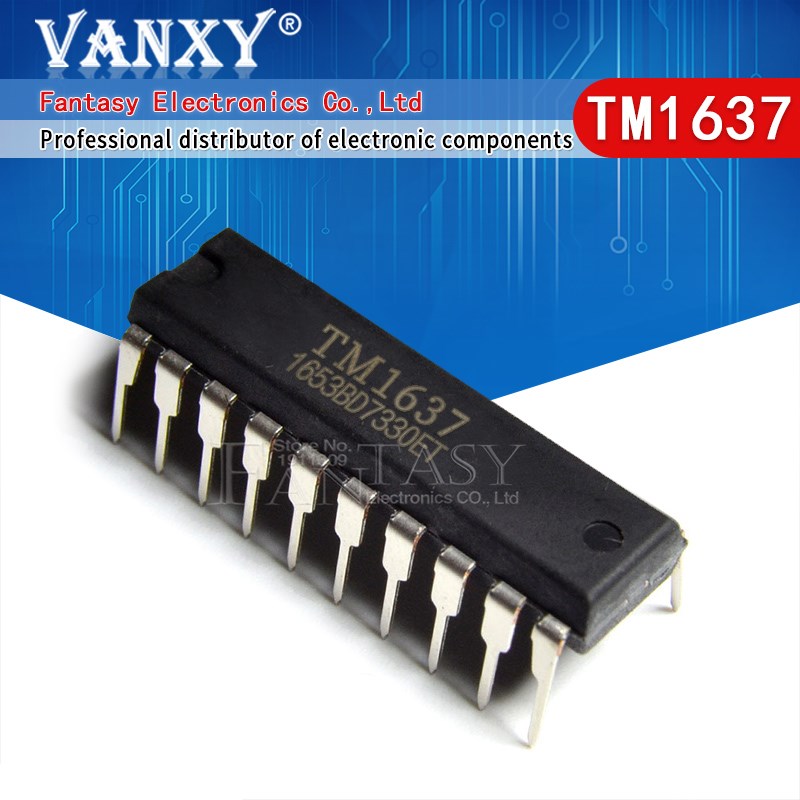 5pcs TM1637 DIP-20 1637 DIP DIP20 integrated circuit