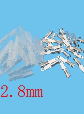 20Pairs 2.8mm Male Spade Crimp Terminals Connector Wire Crim