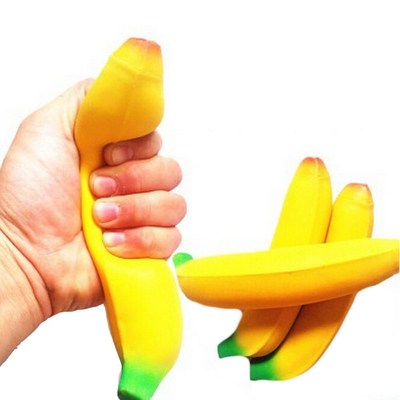 Squeeze Stress Stretch Bread Kids Gift Banana Squishy Slow R