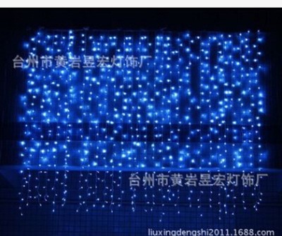 304-LED Romantic Christmas Wedding Outdoor Decoration Curtai