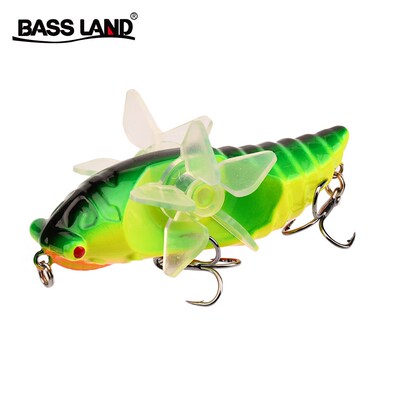 *2020 New Cicada Whopper Topwater Popper Fishing Lures 75mm