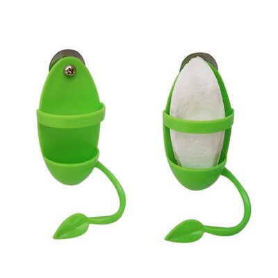 Parrot Feeder with Standing Rack Fruit Vegetable Holder Plas