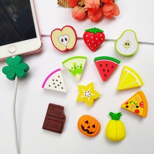 Cute Charger Cable Protector for iPhone Samsung Huawei 8 Pin