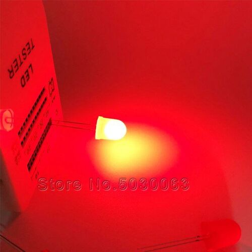 100pcs/lot F10 light-emitting diode red F10mm DIP light-emit