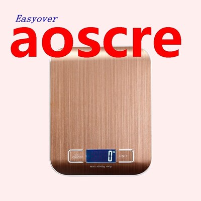 10kg 1g Stainless Steel Digital Kitchen Scale 10KG LCD Elect