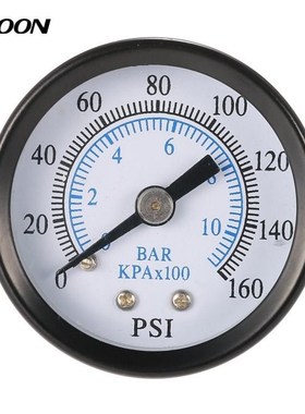manometer Water Pressure Dial Hydraulic Pressure Gauge Meter