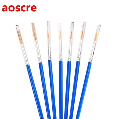 100 Pieces / Set Fine Hook Line Nylon Pen Paint Brush Painti