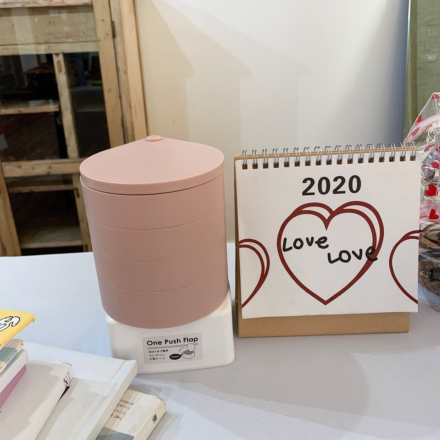 warm-hearted help grocery store ornaments rope clip hair