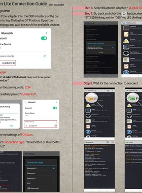 vLinker FD ELM327 FORScan For Ford wifi Bluetooth-4.0 OBD2 C
