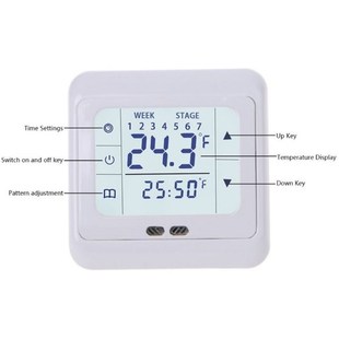 Programmable Digital Thermoregulator Touch Screen Room Heati