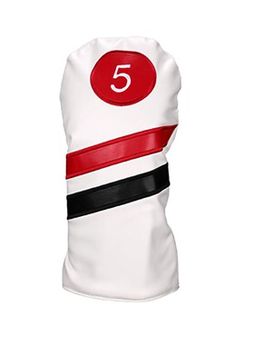 Golf Club Headcover PU Leather Club Protector Golfing Head C