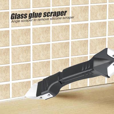 Glass Glue Angle Scraper 5 in 1 Caulking Removal Glass Glue