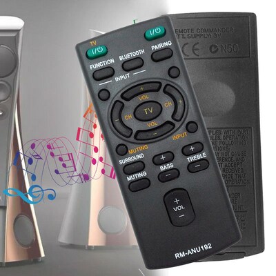 2AAA IR Directly Replace Remote Controller RM-ANU192 with Bl
