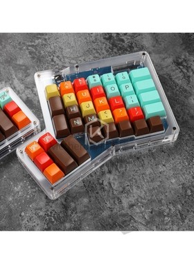Layered Acrylic Case for ergodone custom keyboard ergo case