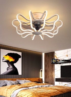 Modern Ceiling Fan with Lights Remote Control Ceiling Light