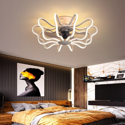 Modern Ceiling Fan with Lights Remote Control Ceiling Light