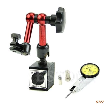 Hot Magnetic Flexible Base Holder Stand + Dial Test Indicato