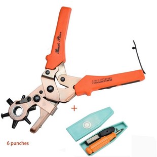 Punching Round punch tool Plier Hole Revolving Per stitching
