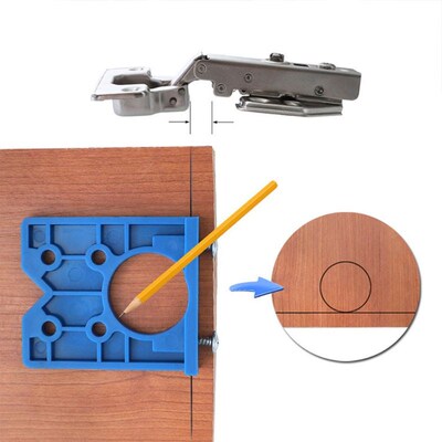 35mm DIY Locator Accurate Woodworking Mounting Hinge Drillin