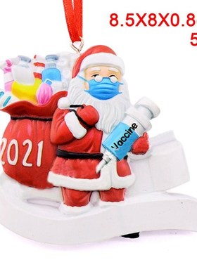 2021 Christmas Ornament Quarantine Decorate Xmas Tree Hangin