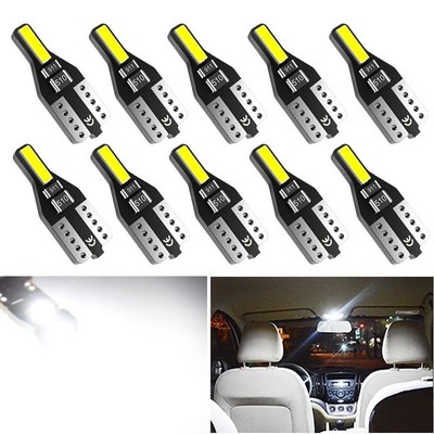 10x T10 LED W5W LED Interior Car Lights  Renault Duster Mega