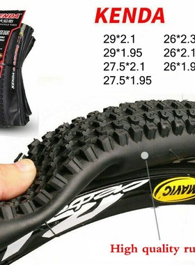 KENDA Folding 30TPI Tire 26/27.5/29inch MTB Tyres 60TPI Bicy