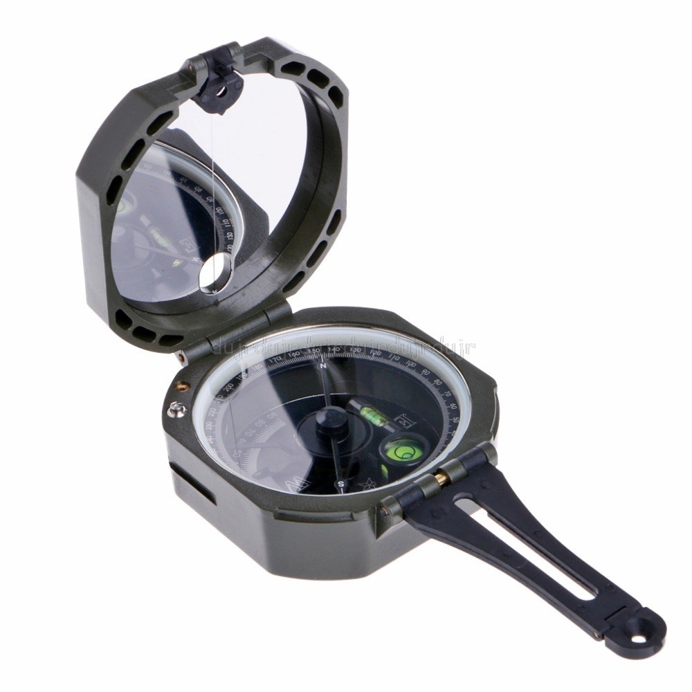 High Precision Magnetic Pocket Transit Geological Compass /w
