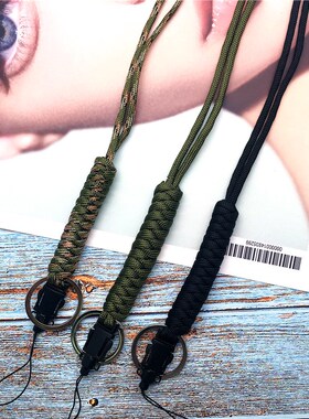 Mobile phone straps Military Grade Utility Necklace Paracord