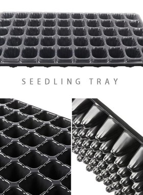 6pcs/Pack 50 Cells Seedling Starter Tray Seed Germination Pl
