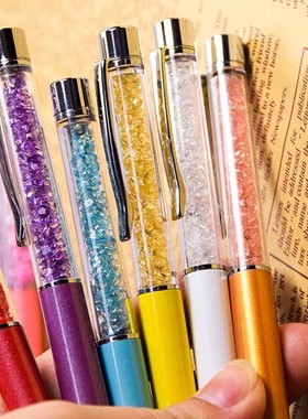 11 Colors Crystal Diamond Ballpoint Pen  Office School Promo