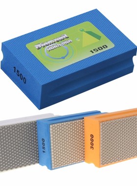 BENGU 800/1800/3500 Grit  Diamond Hand Polishing Pad Grindin